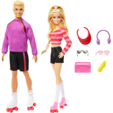 Mattel Ken & Barbie Fashionista Dolls Set of 2