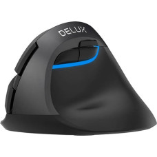 Delux Wireless Vertical Mouse Delux M618Mini DB BT+2.4G 2400DPI (black)