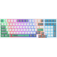 Onikuma G38 98 Keys USB Wired Mechanical Keyboard White