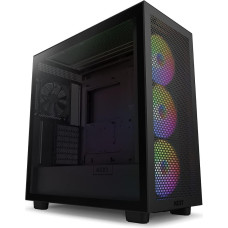 Nzxt Case|NZXT|H7 Flow RGB|MidiTower|ATX|EATX|MicroATX|MiniITX|Colour Black|CM-H72FB-R1