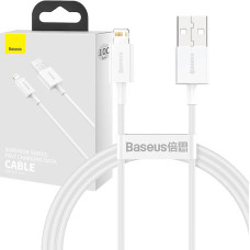 Baseus Superior Series Cable USB to Lightning, 2.4A, 1m (white)