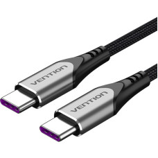 Vention USB-C 2.0 to USB-C Cable Vention TAEHD 0.5m PD 100W Gray