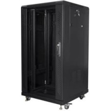 Lanberg Free standing cabinet 19 inches 22U 600X600mm black