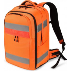 Dicota Laptop 17.3 inches backpack Hi-VIS 32-38l orange