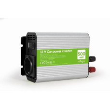 Gembird POWER INVERTER CAR 12V 500W/EG-PWC500-01 GEMBIRD