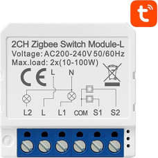 Avatto Smart Switch Module ZigBee Avatto LZWSM16-W2 No Neutral TUYA