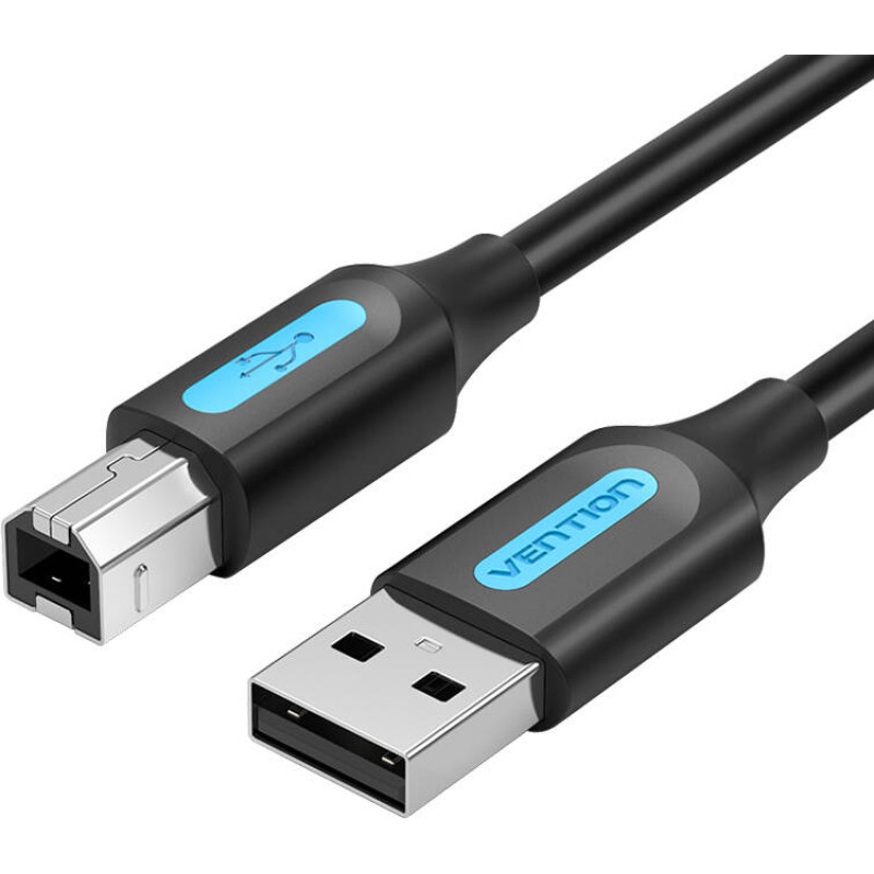 Vention Cable USB 2.0 A to B Vention COQBD 2m (black)