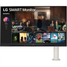 Lg Electronics Monitor 32SQ780S-W 32 cale Smart 4K UHD webOS Ergo