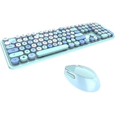 Mofii Wireless keyboard + mouse set MOFII Sweet 2.4G (blue)