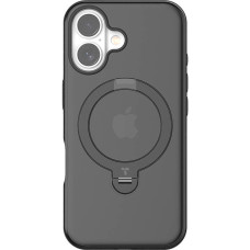 Torras Ostand Spin Case for iPhone 16 (Black)