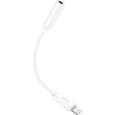 Foneng Audio cable 3.5mm jack to iPhone Foneng BM20 (white)