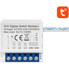 Avatto Smart Switch Module ZigBee Avatto LZWSM16-W3 No Neutral TUYA