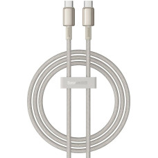 Baseus Cable USB-C do USB-C Baseus Tungsten Gold, 100W, 1m (złoty)