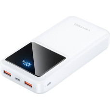 Vention Powerbank, Vention, FHLW0, 20000mAh, Micro-USB, USB-C, 2xUSB-A, 22.5W (white)