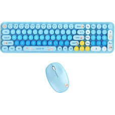 Mofii MOFI Baby Bear Wireless Keyboard + Mouse Set (blue)