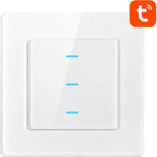 Avatto Smart Light Switch WiFi Avatto N-TS10-W3 3 Way TUYA (white)