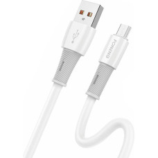 Foneng Cable USB to Micro, X86 elastic 3A, 1.2m (white)