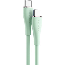 Vention Cable USB-C 2.0 to USB-C Vention TAWGG 1,5m PD 100W  Light Green Silicone