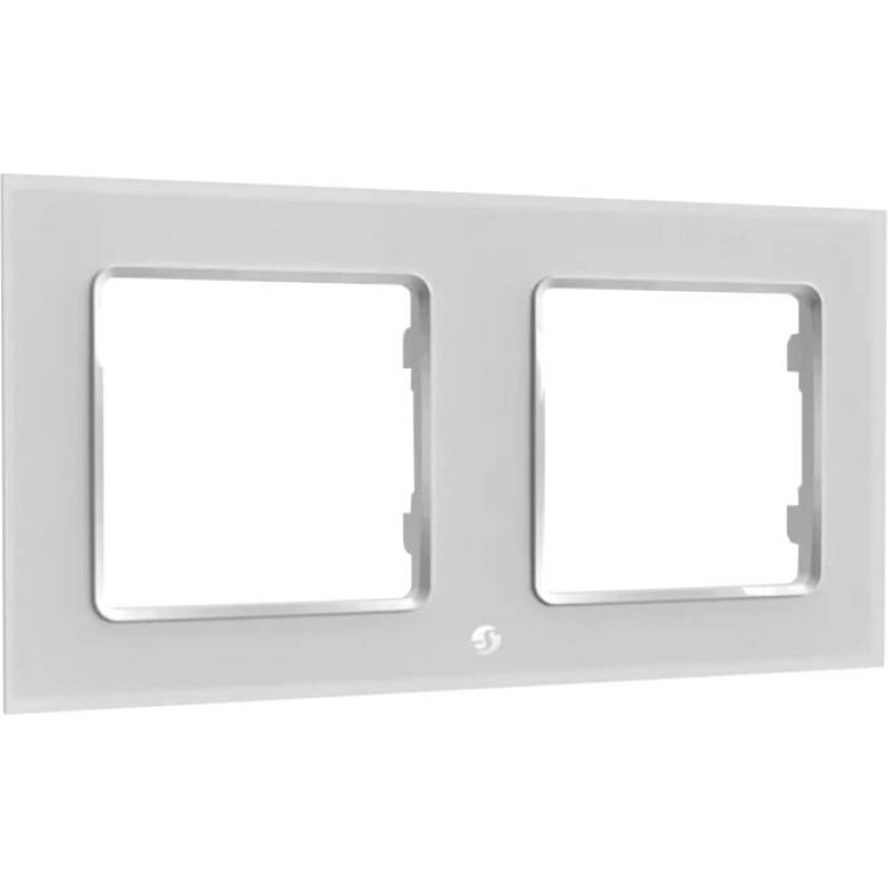 Shelly Switch frame double Shelly (white)