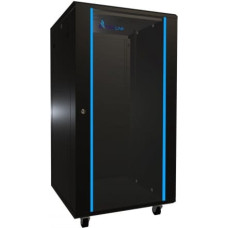 Extralink Rack cabinet 22U 600x600mm black standing