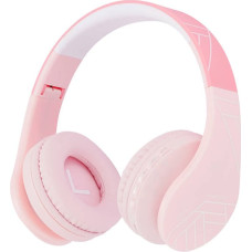 Powerlocus P1 wireless headphones for kids (pink)