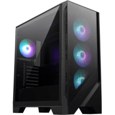 MSI Case|MSI|MAG FORGE 321R AIRFLOW|MidiTower|Case product features Transparent panel|ATX|MicroATX|MiniITX|Colour Black|MAGFORGE321RAIRFLOW