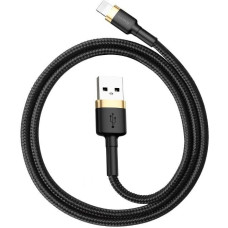 Baseus Cafule Cable USB Lightning 2.4A 1m (Gold+Black)