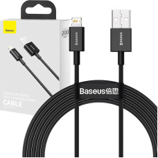 Baseus Superior Series Cable USB to iP 2.4A 2m (black)