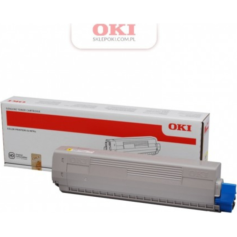 OKI Toner 44844505 for C831/841 10K yellow