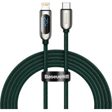 Baseus USB-C cable for Lightning Baseus Display, PD, 20W, 2m (green)