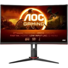 AOC Monitor C27G2Z3 27 inches Curved Fast VA 280Hz HDMIx2 DP HAS