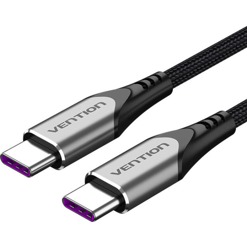 Vention USB-C 2.0 to USB-C Cable Vention TAEHG 1.5m PD 100W Gray