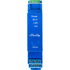 Shelly DIN Rail Smart Switch Shelly Pro 1 with dry contacts, 1 channe;