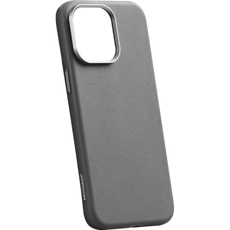 Joyroom Magnetic protective phone case Joyroom JR-BP007 for iPhone 15 Pro Max (gray)