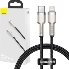 Baseus USB-C cable for Lightning Baseus Cafule, PD, 20W, 0,25m (black)