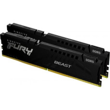 Kingston Memory DDR5 Fury Beast 64GB(2*32GB)/6000 CL30 XMP black