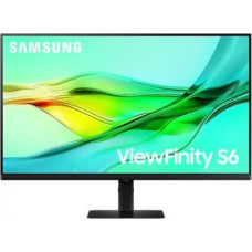 Samsung Monitor 32 inch ViewFinity S60UD IPS 2560x1440 WQHD 16:9 1xHDMI 2xDP(In+Out) 1xUSB-C 90W 3xUSB 3.0 LAN KVM 5ms PinP/PbyP 100Hz HAS+PIV płaski 3YOn-Sit