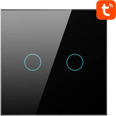 Avatto Smart Light Switch WiFi Avatto TS02-EU-B2 2 way (black)