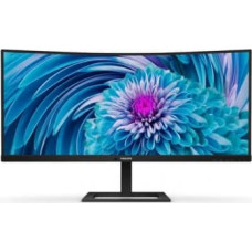 Philips Monitor 346E2CUAE 34 inch VA Curved HDMI DP USB-C, height adjustment