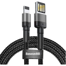 Baseus Cafule Double-sided USB Lightning Cable 1.5A 2m (Gray+Black)