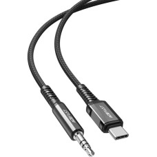 Acefast Cable USB-C to mini jack 3,5mm Acefast C1-08 1.2m (black)