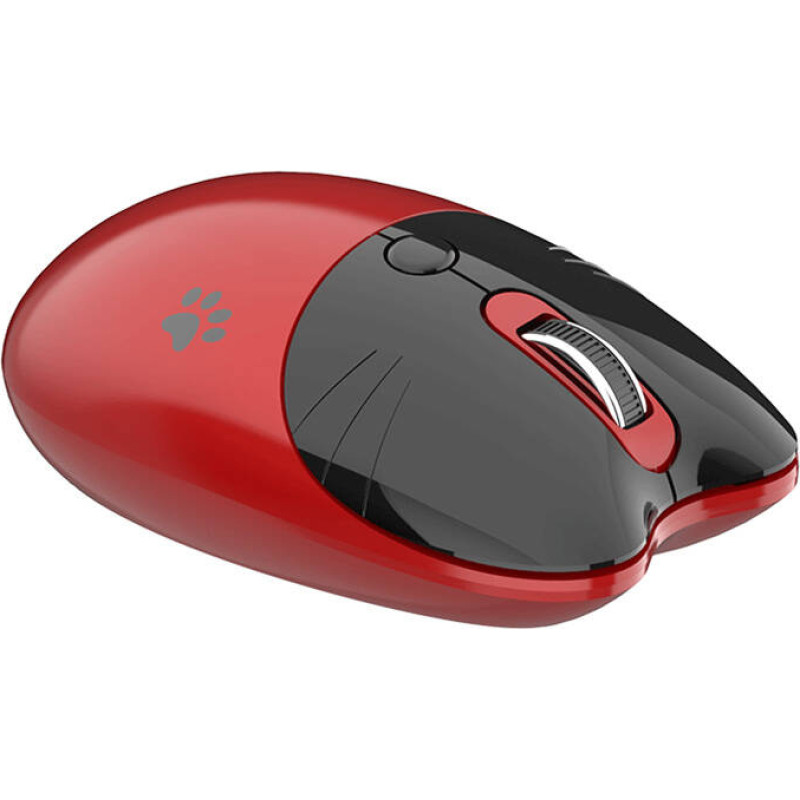 Mofii Wireless Mouse M3DM Red/Black