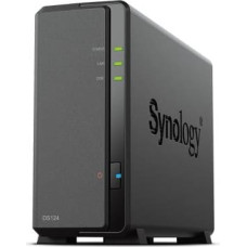 Synology Server DS124 1x0HDD RTD1619B 1GB DDR4 1xRJ45 2xUSB 2Y