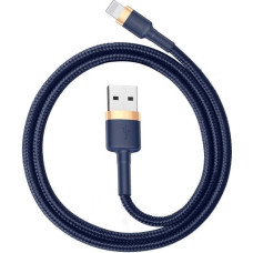 Baseus Cafule Lightning cable 2.4A 1m (Gold+Dark blue)