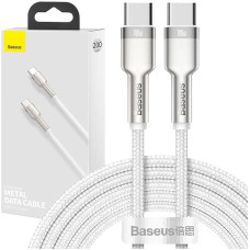 Baseus Cable USB-C to USB-C Baseus Cafule, 100W, 2m (white)