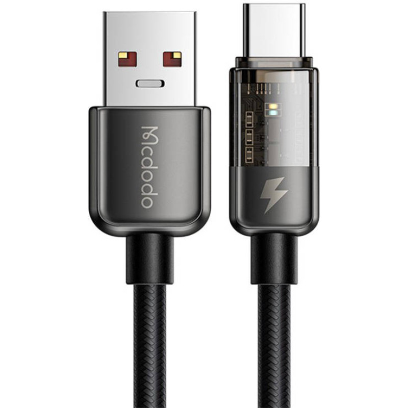 Mcdodo Cable USB-C  Mcdodo CA-3150, 6A, 1.2m (black)