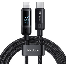 Mcdodo CA-5210 USB-C to Lightning cable, 36W, 1.2m (black)