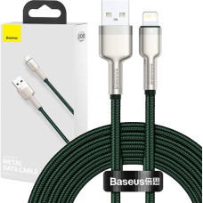 Baseus USB cable for Lightning Baseus Cafule, 2.4A, 2m (green)