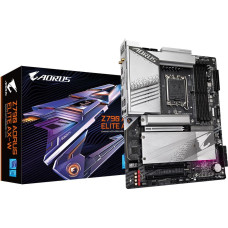 Gigabyte Mainboard|GIGABYTE|Intel Z790|LGA1700|ATX|Memory DDR5|Memory slots 4|1xPCI-Express 3.0 16x|1xPCI-Express 4.0 16x|1xPCI-Express 5.0 16x|4xM.2|1xHDMI|1xDisplayPort|4xUSB 2.0|5xUSB 3.2|1xUSB-C|1xOptical S/PDIF|1xRJ45|2xAudio port|Z790AORUSELITEAX-W