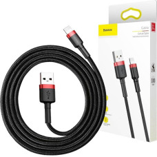 Baseus Cafule Cable USB Lightning 2A 3m (Black+Red)